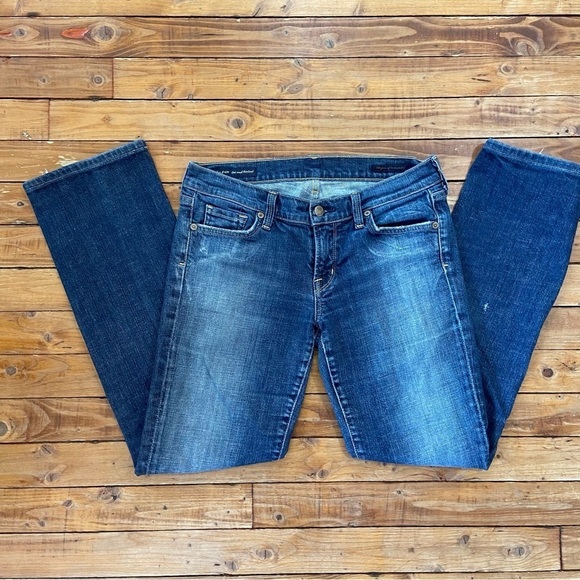 CITIZENS of Humanity jean COH Collete #104 low waist boot cut blue jeans size 30 - Picture 16 of 16